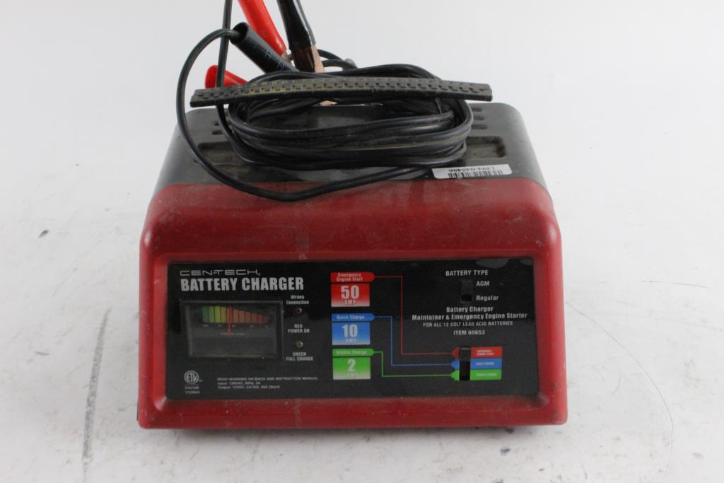 CenTech Battery Charger Property Room
