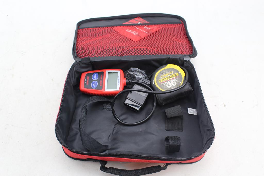 CenTech Can Obd2 98568 Multimeter And Measuring Tape Property Room