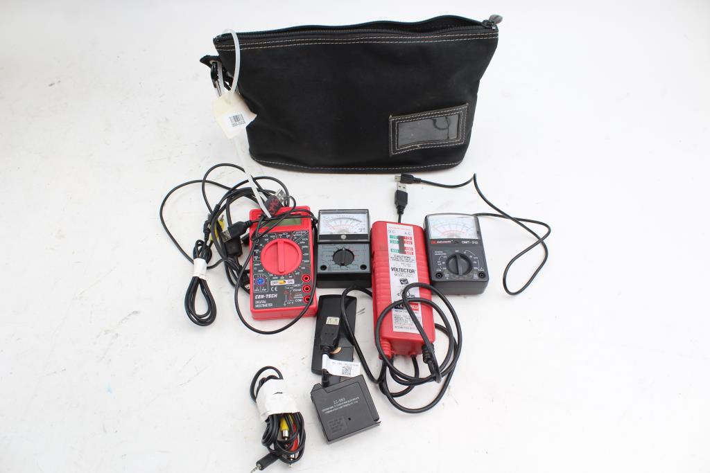 CenTech Meter, RadioShack Battery Tester, Voltage Tester & More, 5