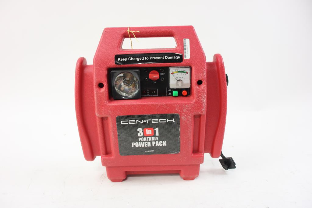Centech Portable Power Pack Property Room