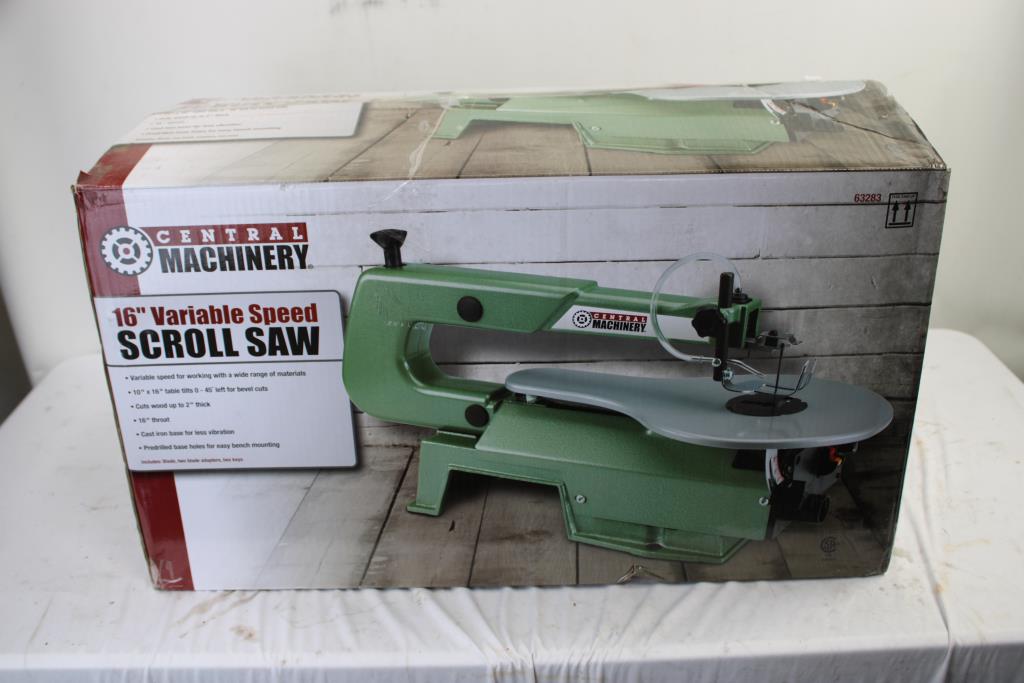 Central Machinery 16" Variable Speed Scroll Saw