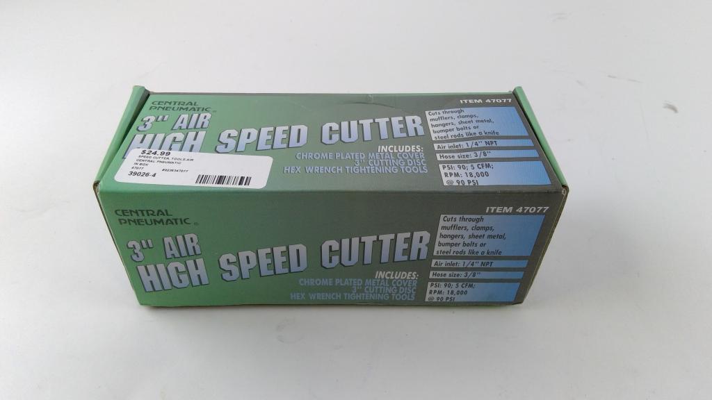 Central Pneumatic 3" Air High Speed Cutter