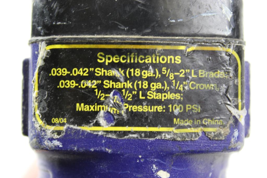 Ga. Air Nailer Stapler 