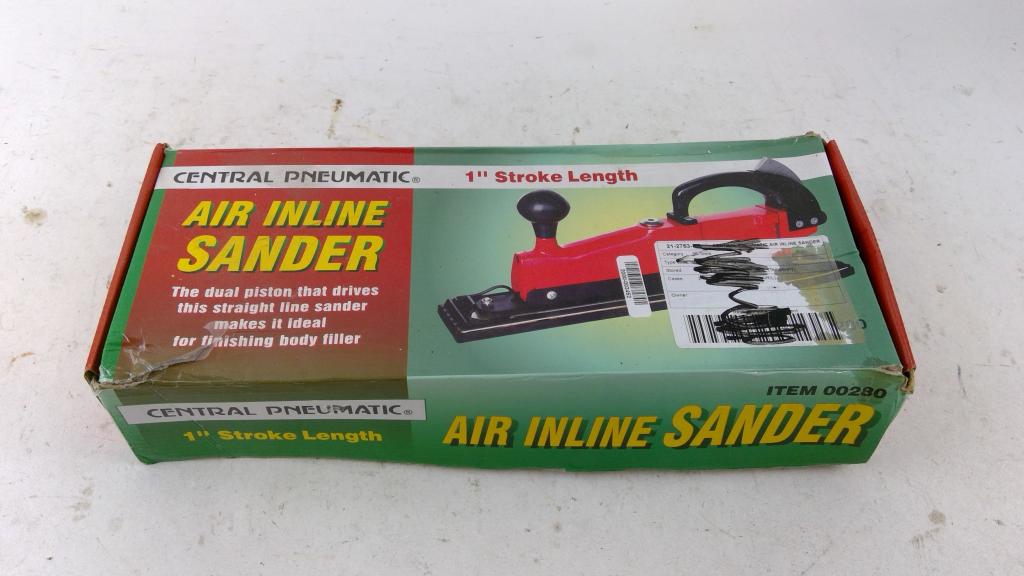 Central Pneumatic Air Inline Sander