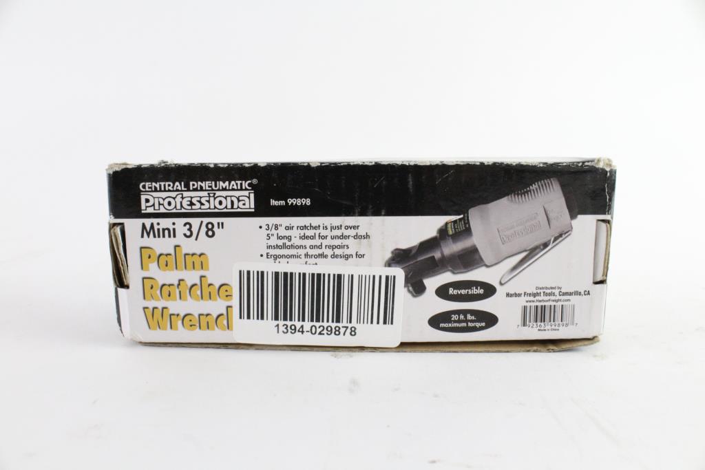 Central Pneumatic Air Palm Ratchet Wrench Property Room