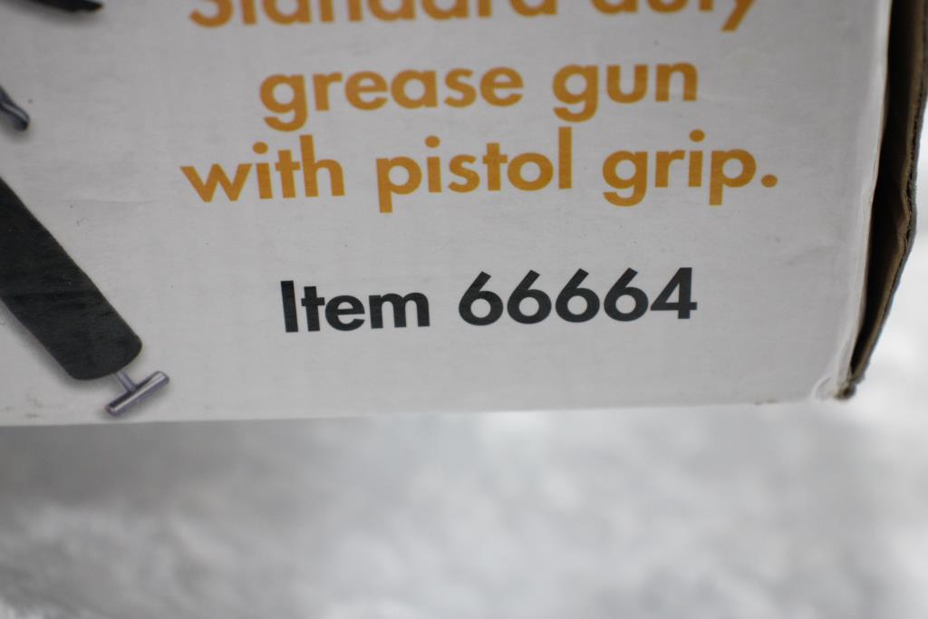 Central Pneumatic Pistol Grip Grease Gun Property Room