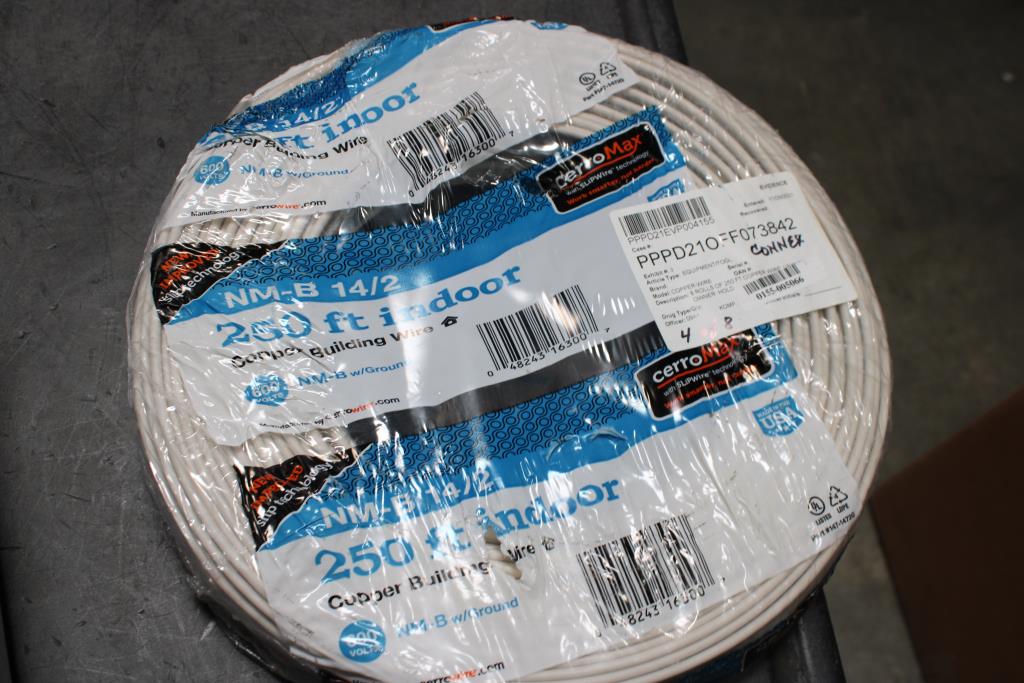 CerroMax 250ft Indoor Copper Building Wire NMB 14/2