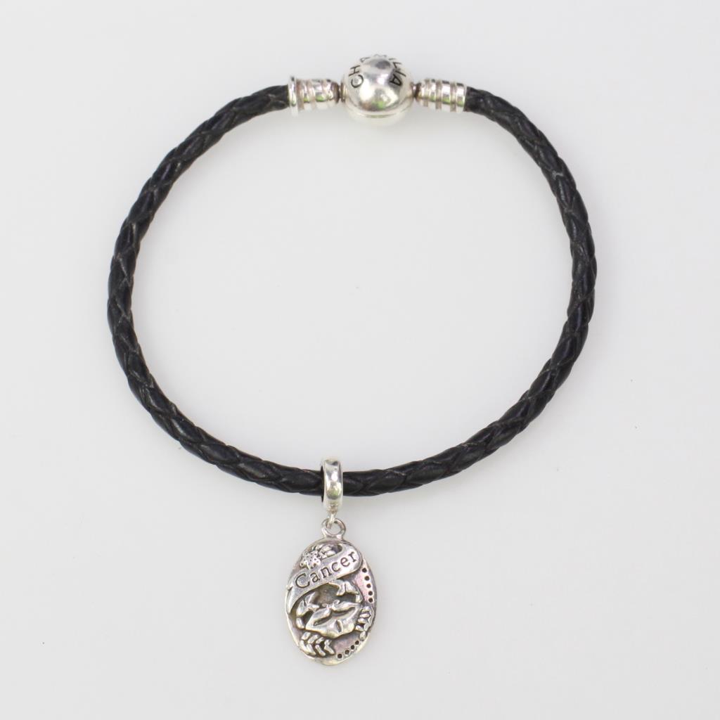 chamilia leather bracelet