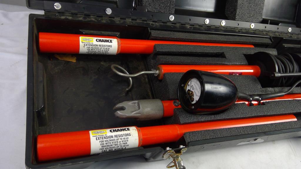Chance Extension Resistors With 16 KV Phasing Tester | Property Room