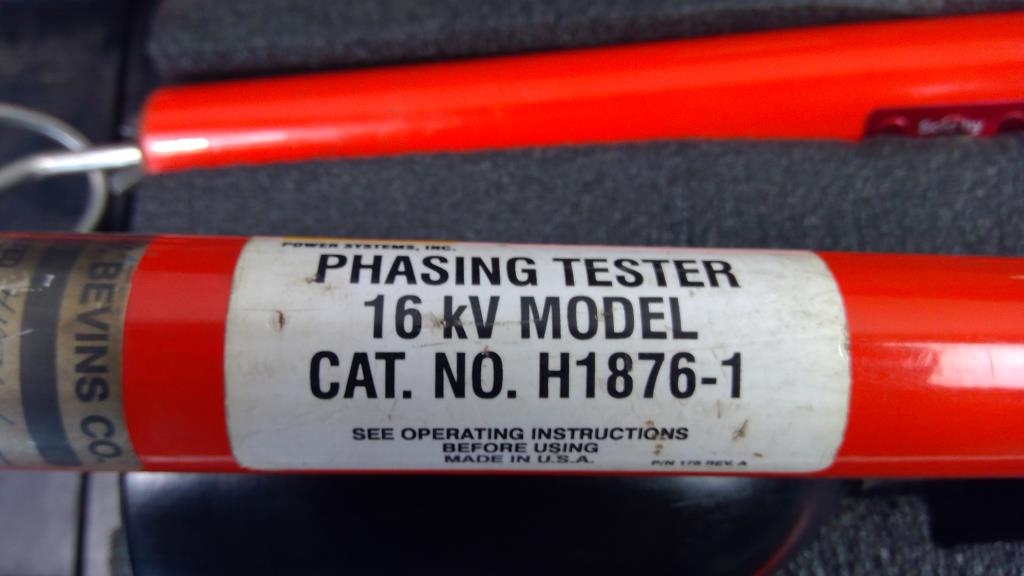 Chance Extension Resistors With 16 KV Phasing Tester | Property Room