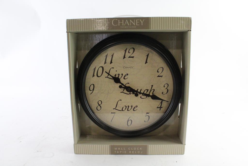 Chaney Wall Clock Property Room - Chaney Wall Clock Tapie Reloj Chaney Wall Clock Property Room - Chaney Wall Clock Tapie Reloj