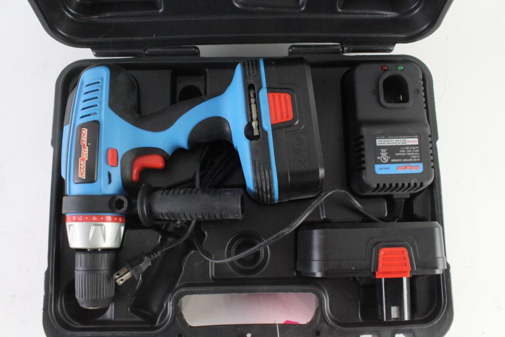 Channel Lock Cordless Drill Property Room