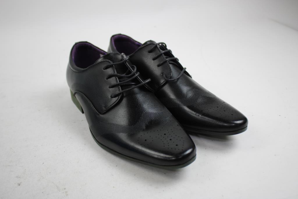 Charles Southwell Oxford Shoes, Black, Men's Size 9