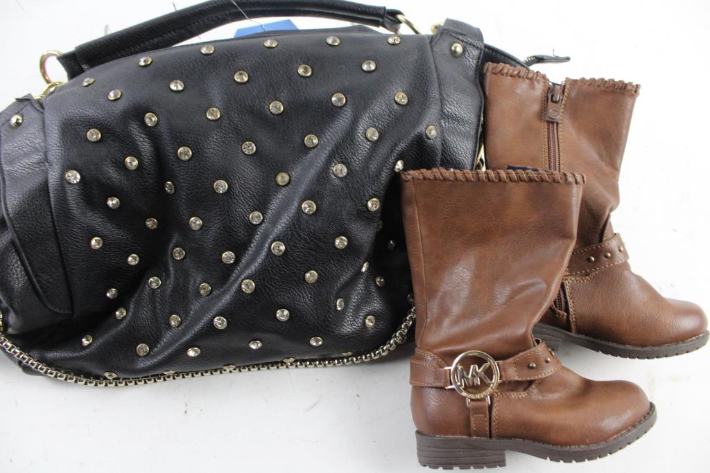 michael kors girls boots