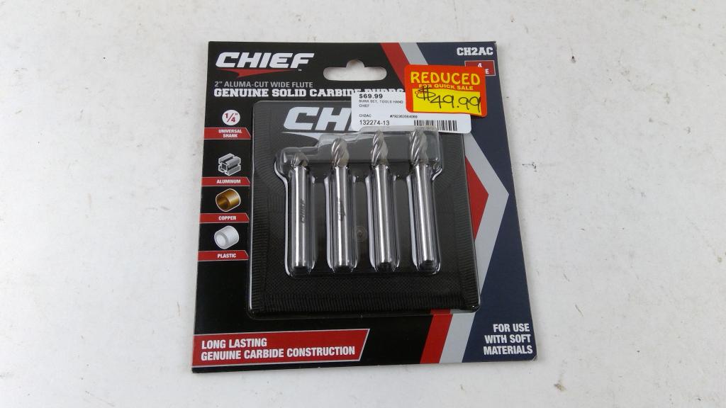 Cheif Geniune Solid Carbide Burrs