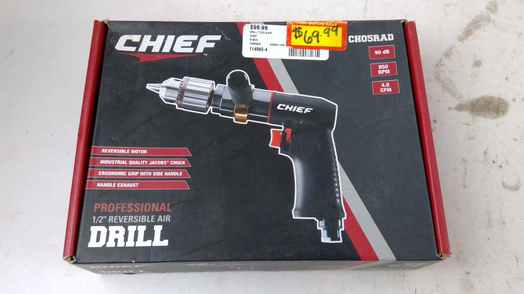 Cheif Professional Reversible Air Drill