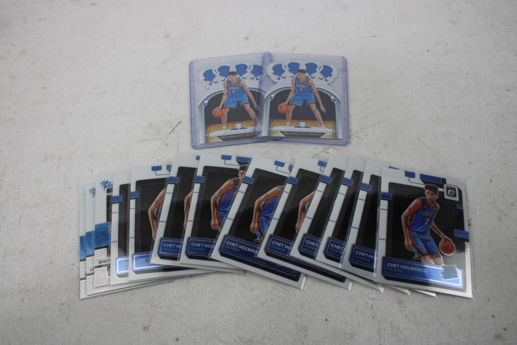 Chet Holmgren Rookie Card Lot