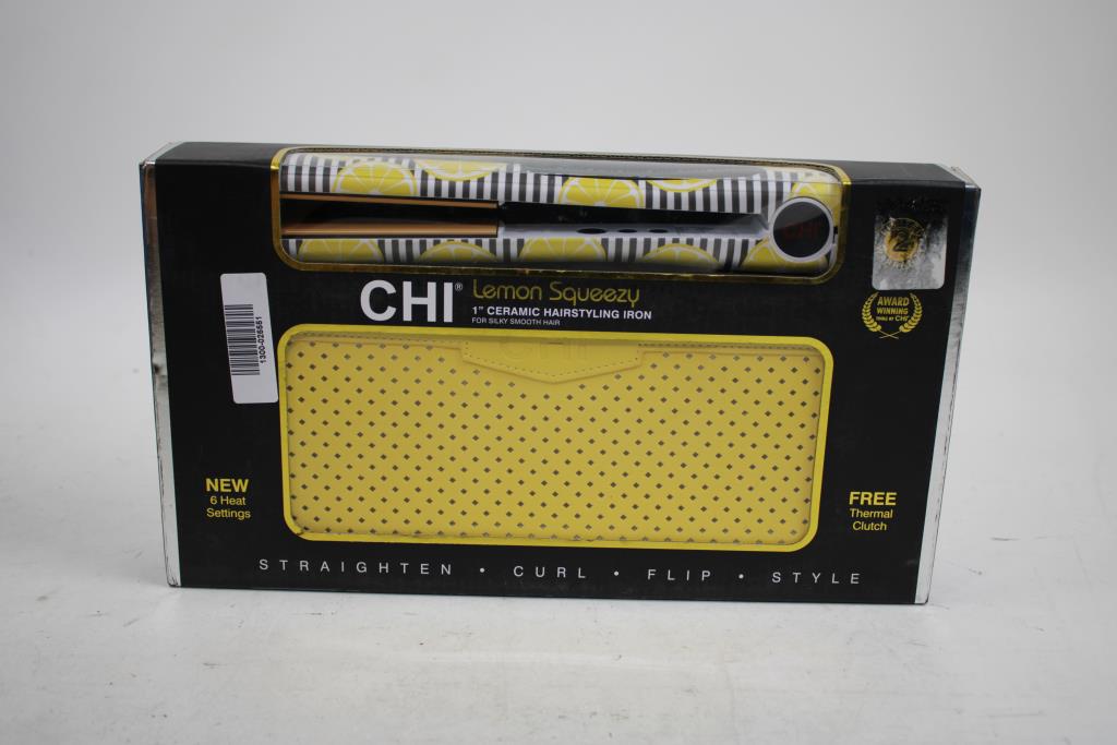 Chi Ceramic Hairstyling Iron With Thermal Clutch