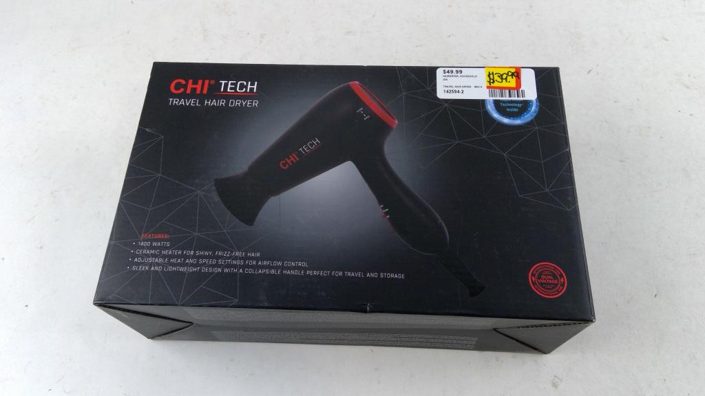 Chi Tech Travel Hair Dryer