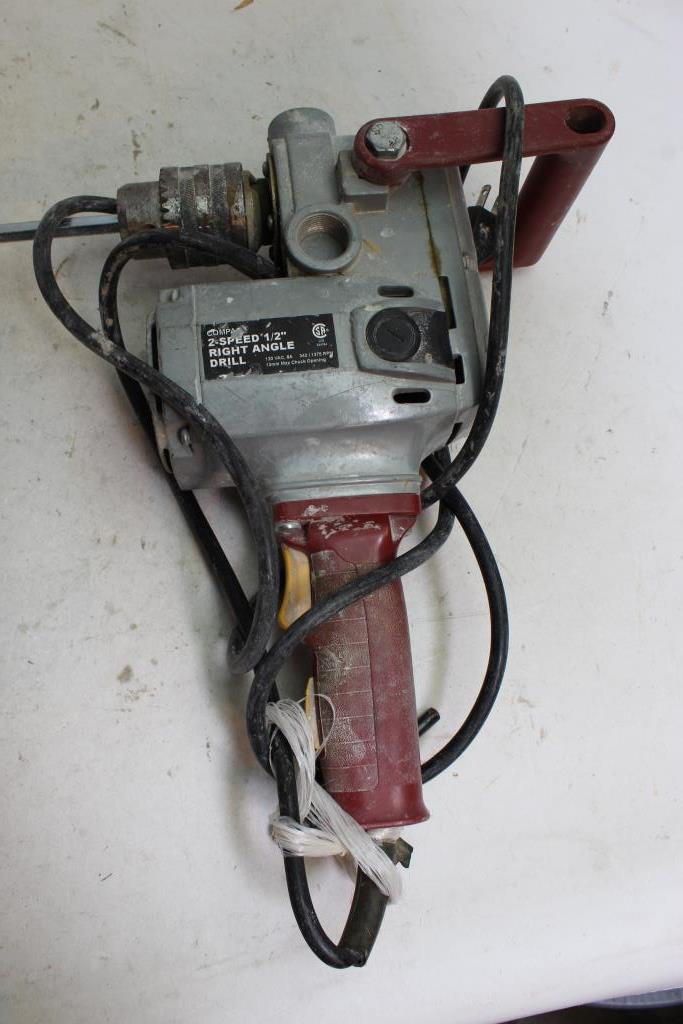 Chicago Electic Right Angle Drill Property Room