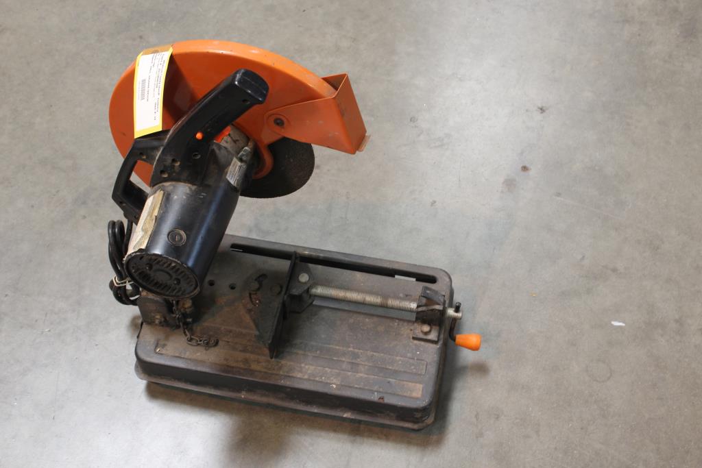 Chicago Electric 14 Cut Off Saw 44829 Property Room Image 1 Of 3 Chicago Electric 14 Cut Off Saw 44829