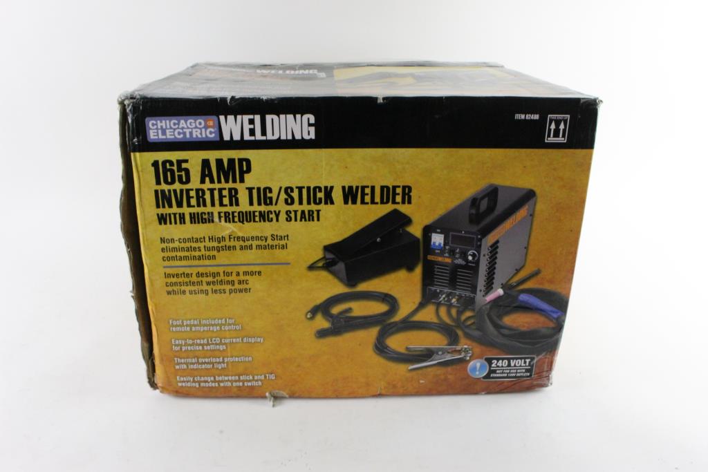 Chicago Electric 240v Inverter Arc/tig Welder Property Room