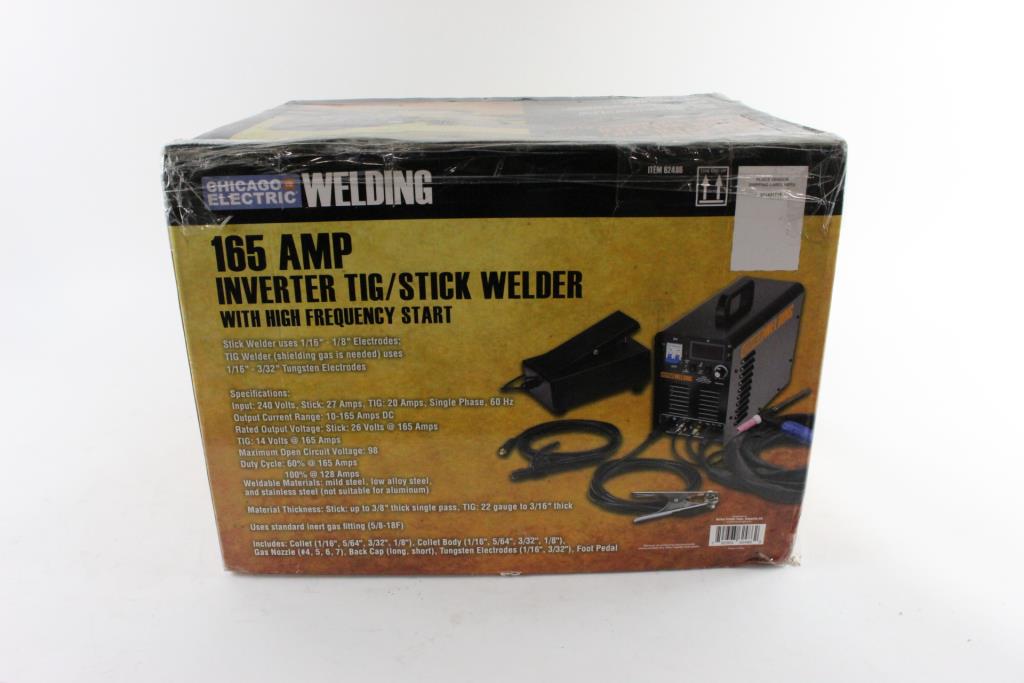 Chicago Electric 240v Inverter Arc/tig Welder Property Room