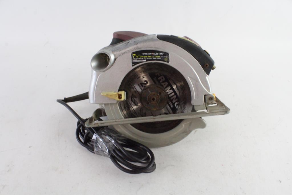 Chicago Electric Circular Saw Property Room