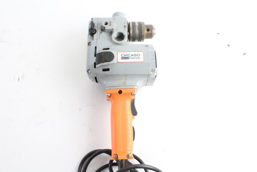 Chicago Electric Compact Right Angle Drill Property Room