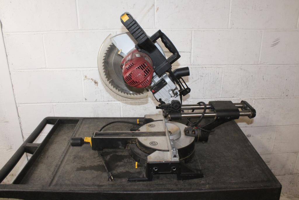 Chicago Electric Compound Slide Miter Saw Property Room