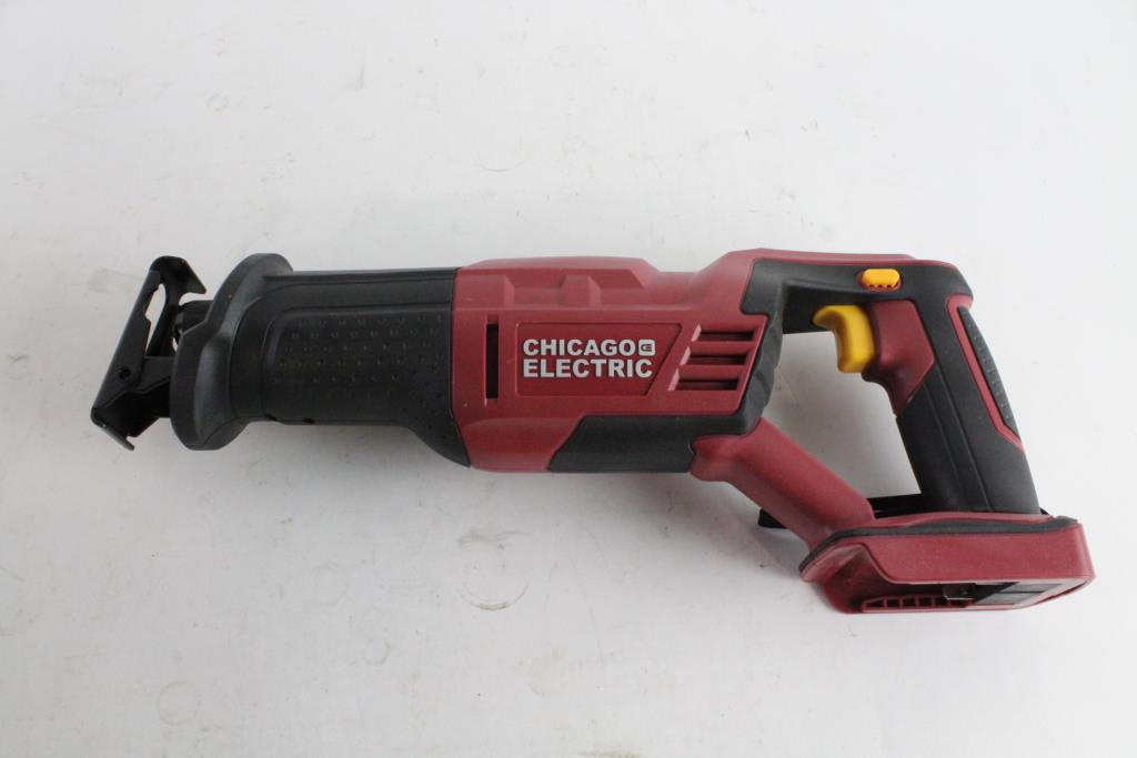 Chicago Electric Cordless Reciprocating Saw Property Room