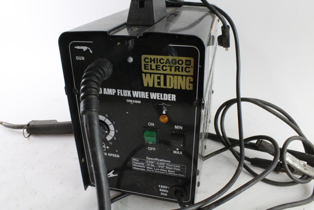 Chicago Electric Flux Wire Welder Property Room