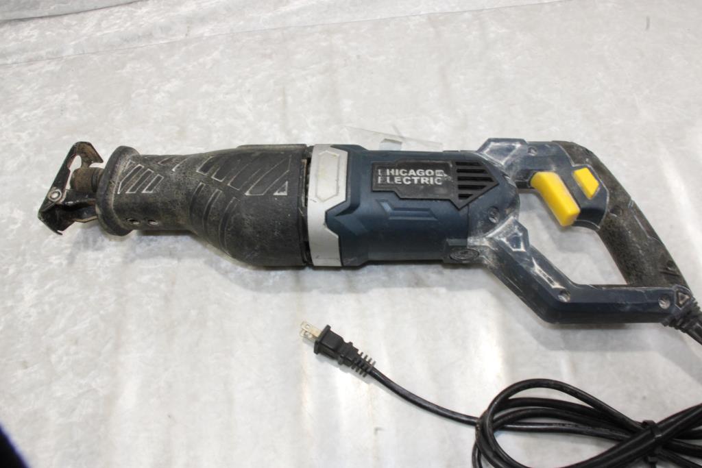 Chicago Electric Heavy Duty Reciprocating Saw Property Room
