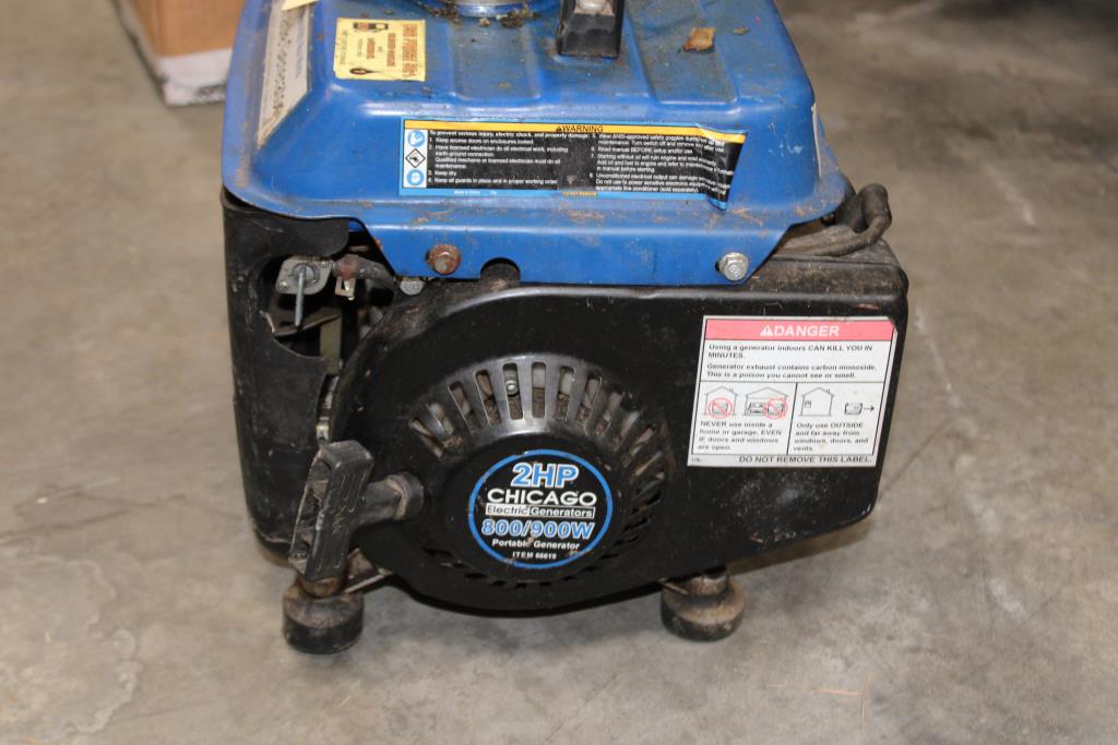 Chicago Electric Portable Generator Property Room