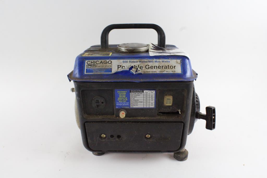 Chicago Electric Portable Generator Property Room