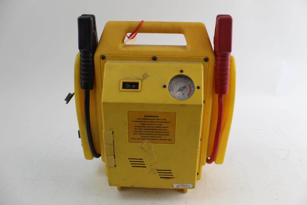 Chicago Electric Power Tools 2 In 1 Jumpstart/ Air Compressor