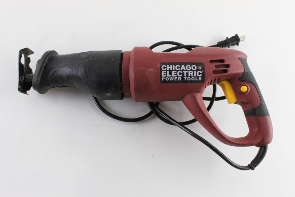 Chicago Electric Reciprocating Saw Property Room
