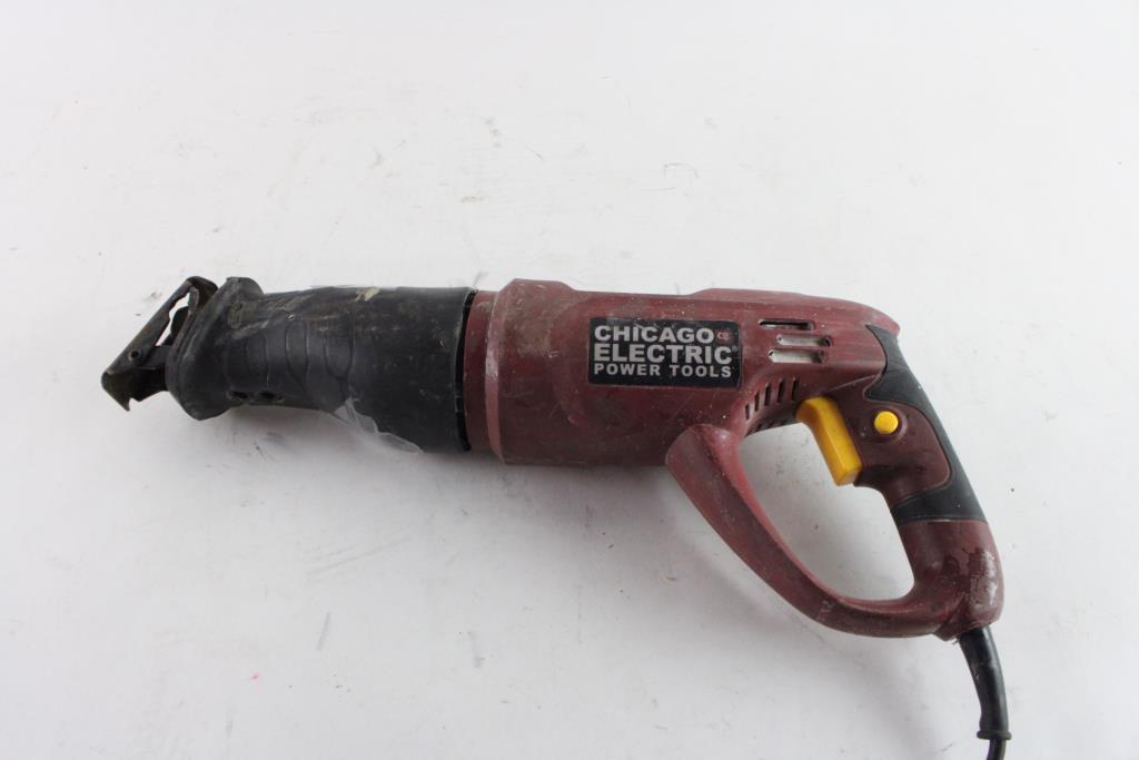 Chicago Electric Reciprocating Saw Property Room