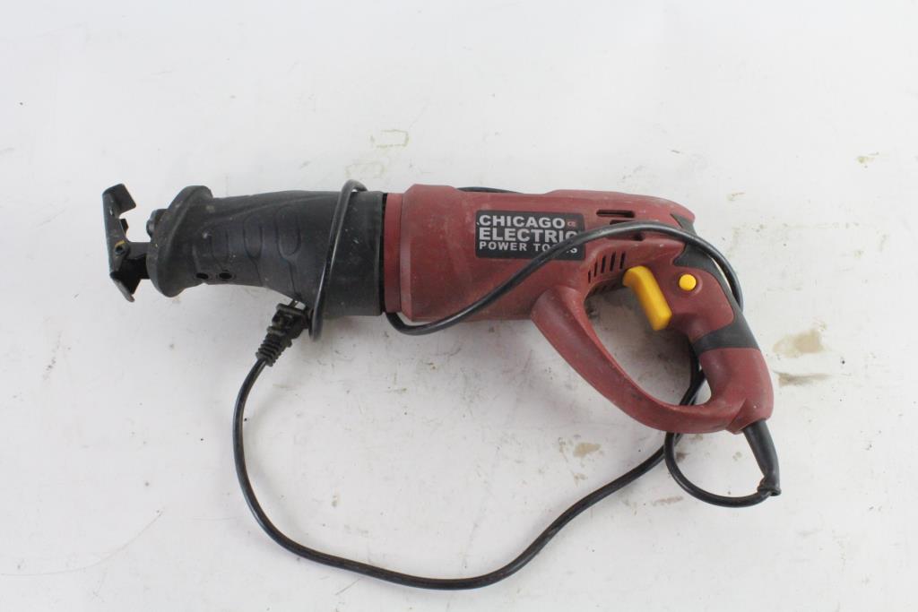 Chicago Electric Reciprocating Saw Property Room