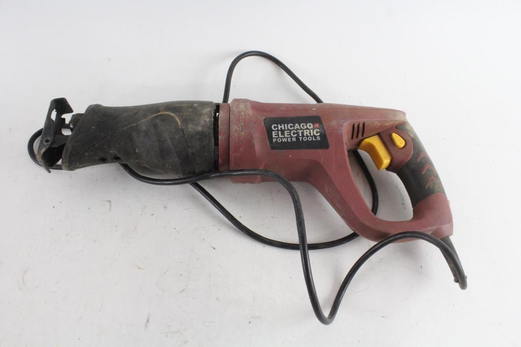 Chicago Electric Reciprocating Saw Property Room