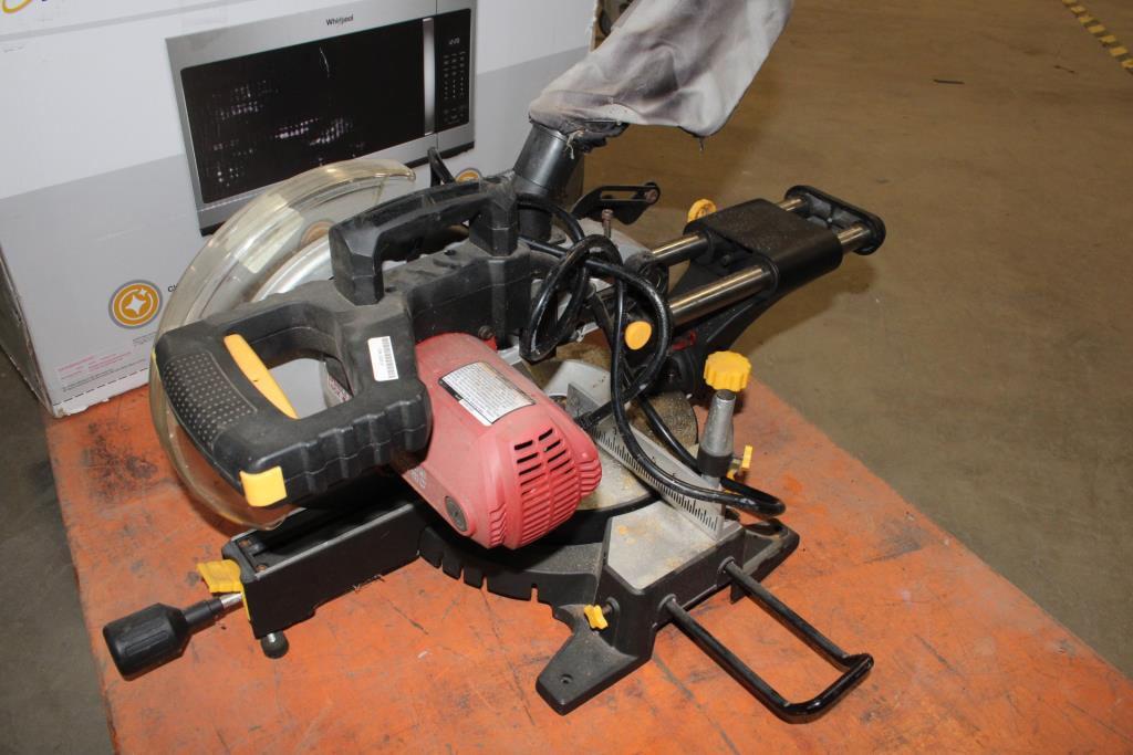Chicago Electric Sliding Compound Miter Saw Property Room