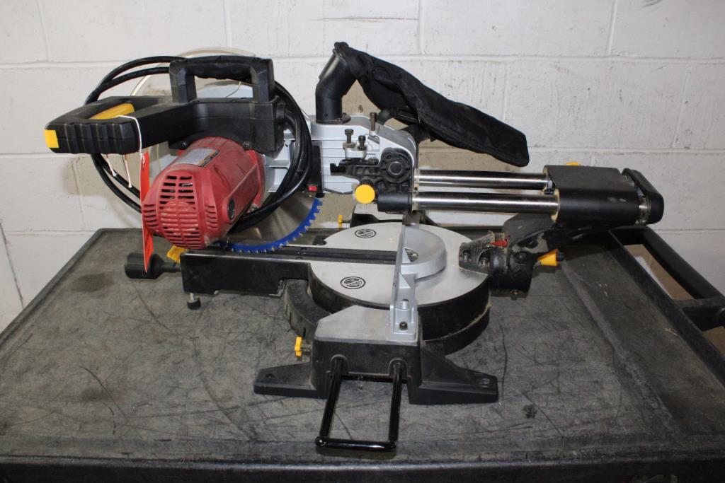 Chicago Electric Sliding Compound Miter Saw Property Room