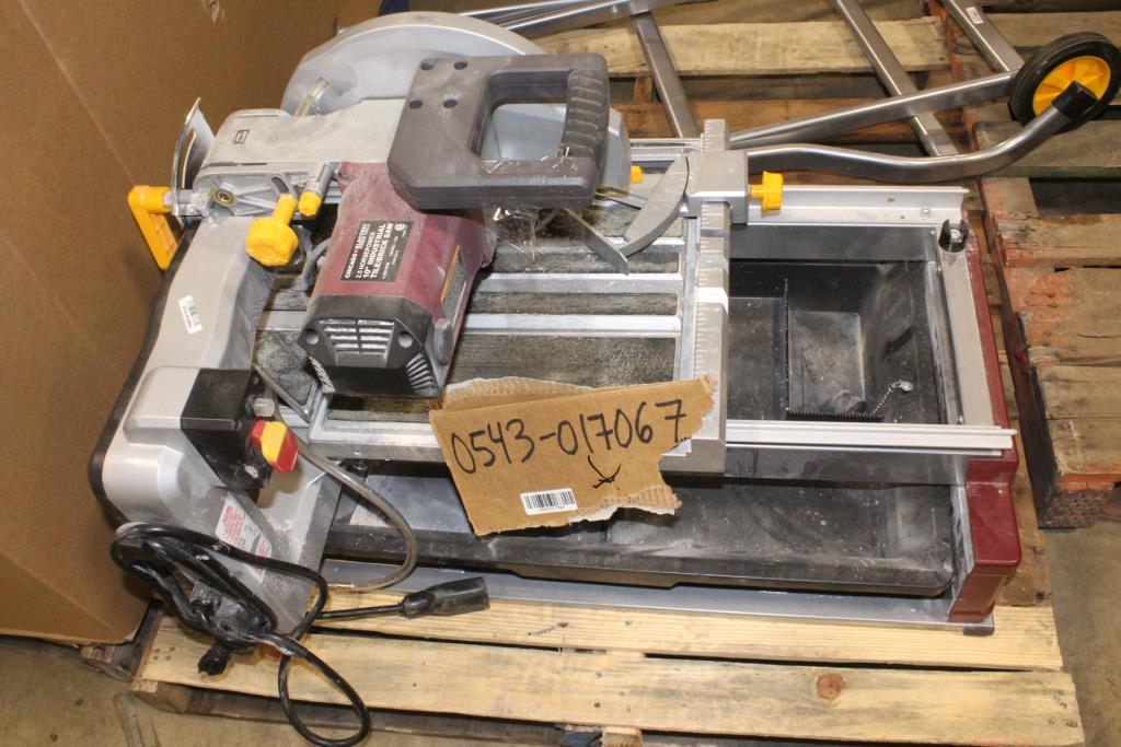 Chicago Electric Tile/Brick Saw Property Room