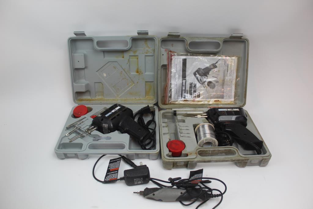 Chicago Electric Welding Soldering Gun & More; 3 Pieces Property Room