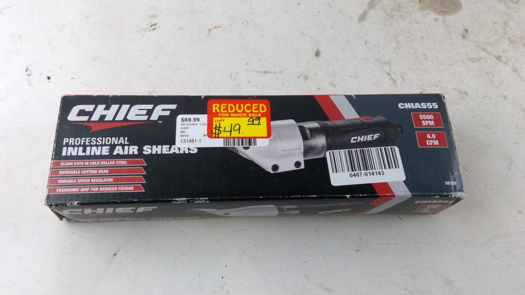 Chief Professional Inline Air Shears