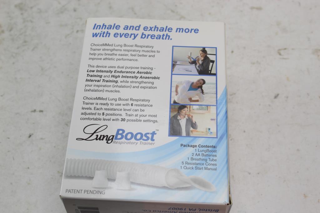 Choicemmed Lung Boost Respiratory Trainer Property Room