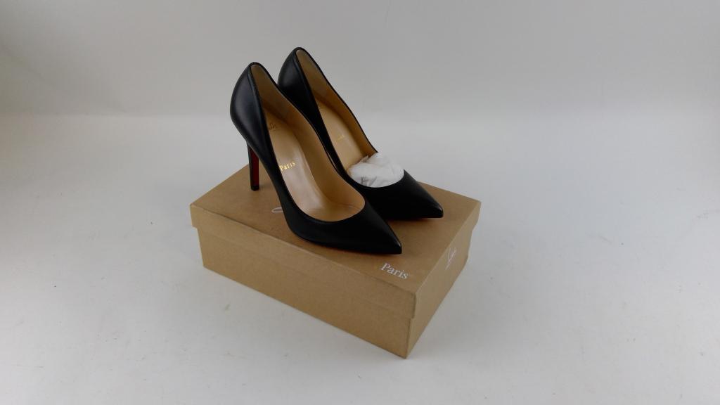 Christian Louboutin Pigalle 100 Nappa Shiny Women's Shoes Size 38