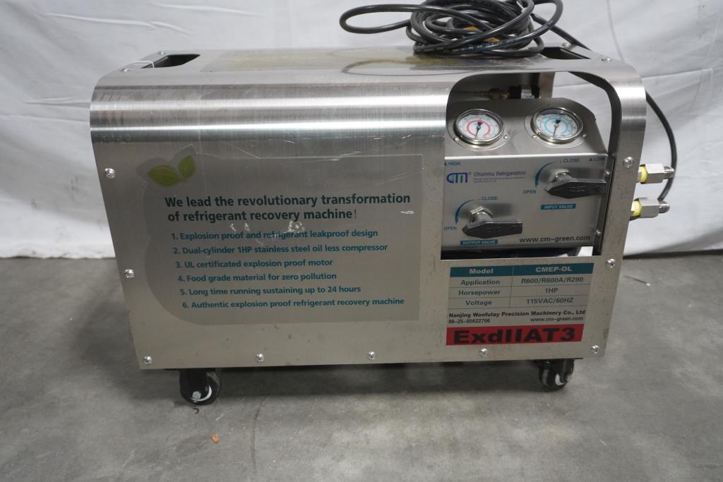 Chunmu CMEP-OL Refrigeration Recovery System | Property Room
