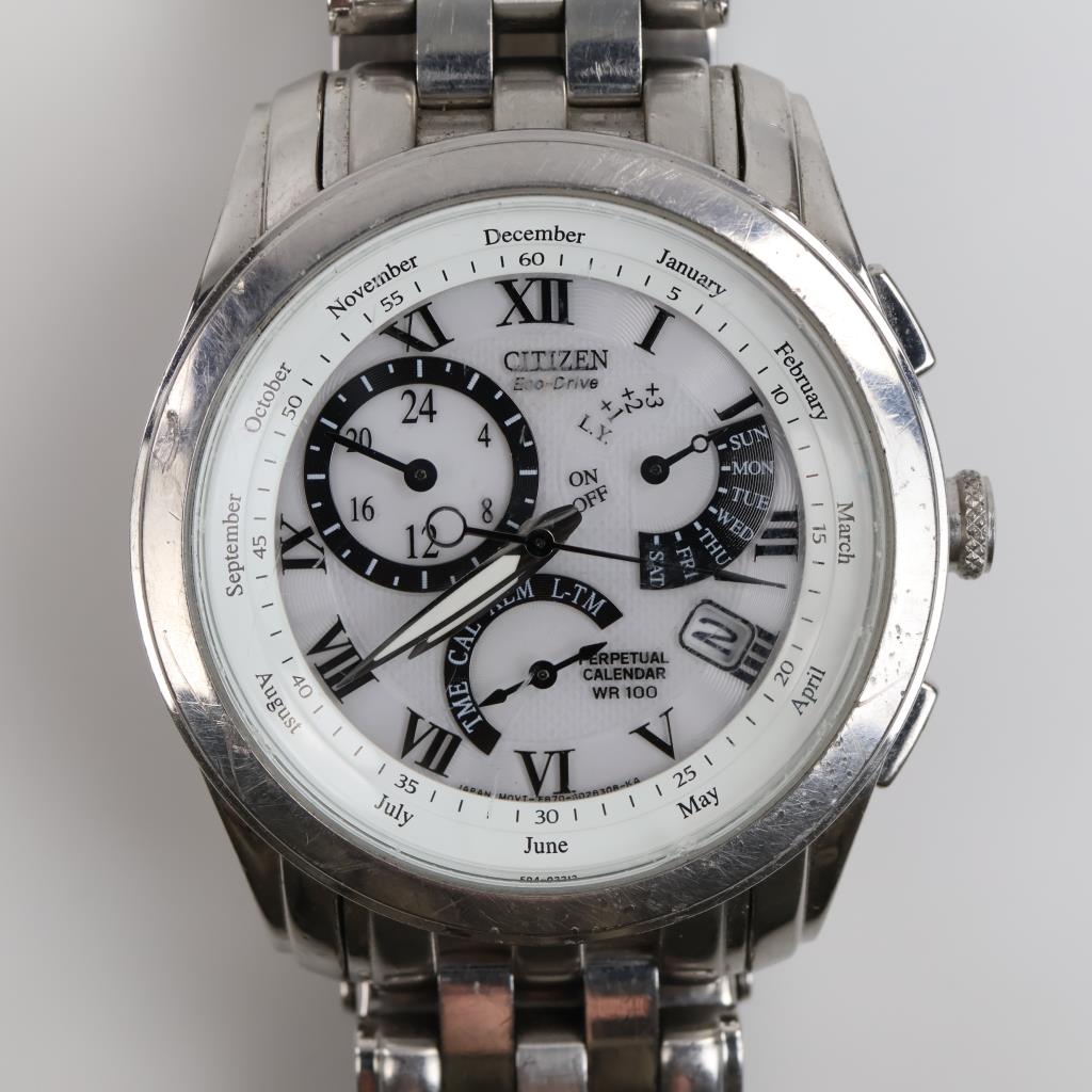 Citizen Eco Drive Perpetual Calendar Watch