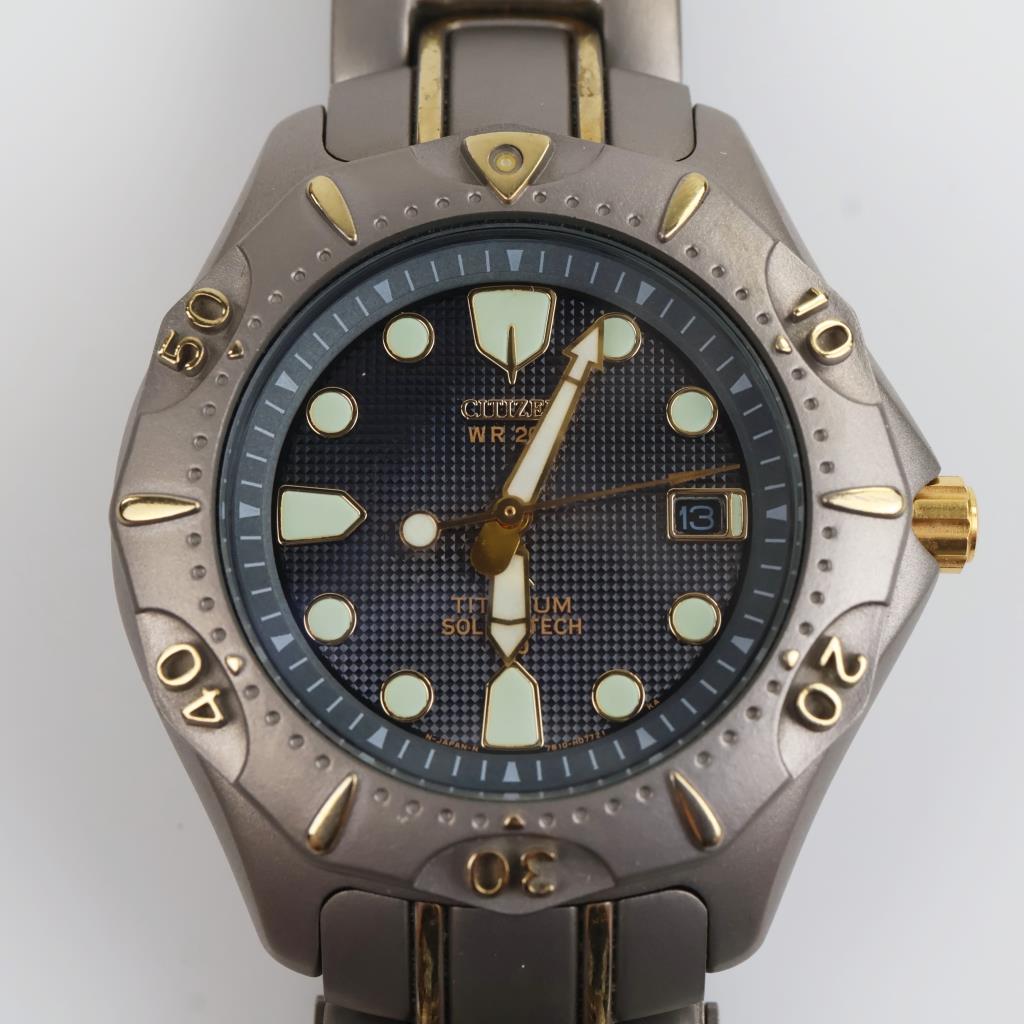 Citizen Eco-Drive Solar Tech Watch